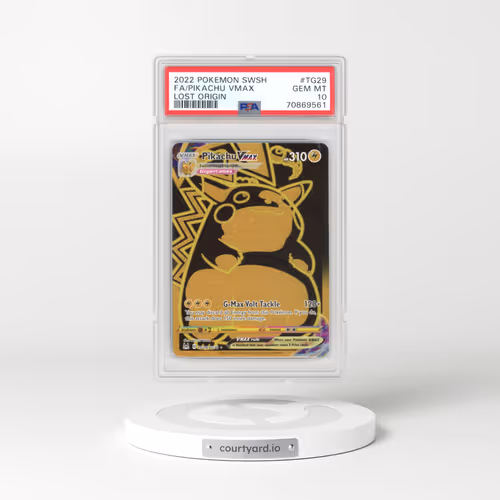 2022 Lost Origin #TG29 Pikachu VMAX - Holo (PSA 10 GEM MINT)