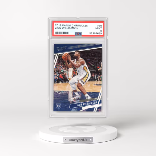 2019 Panini Chronicles #60 Zion Williamson (PSA 9 MINT)