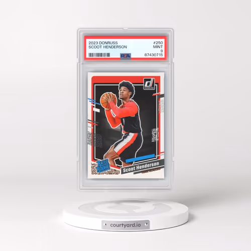 2023 Panini Donruss #250 Scoot Henderson (PSA 9 MINT)