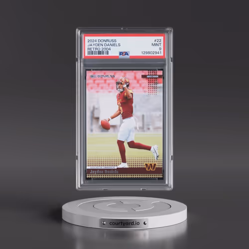 2024 Panini Donruss Retro 2004 #22 Jayden Daniels (PSA 9 MINT)