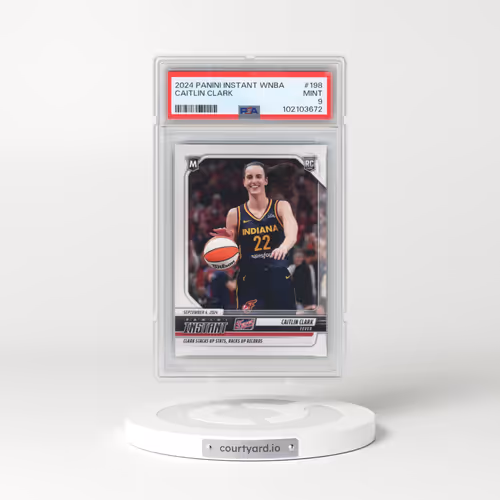 2024 Panini Instant WNBA #198 Caitlin Clark (PSA 9 MINT)