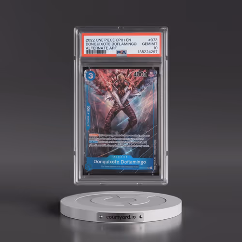 2022 One Piece OP01-Romance Dawn Donquixote Doflamingo Alternate Art 073