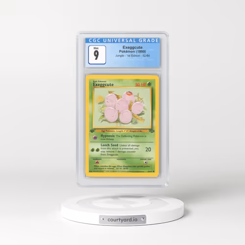 1999 Jungle #52 Exeggcute - 1st Edition (CGC 9 MINT)