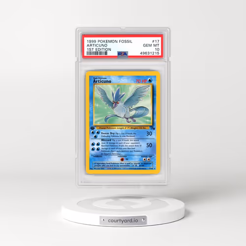 1999 Pokémon Fossil #17 Articuno - 1st Edition (PSA 10 GEM MINT)