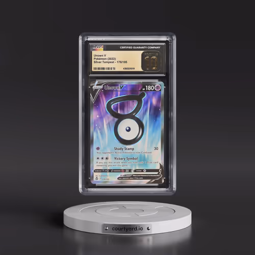 2022 Silver Tempest #176/195 Unown V - Ultra Rare Holo (CGC 10 PRISTINE)