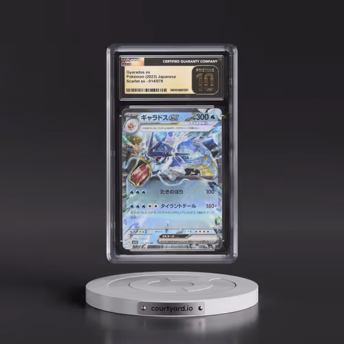 2023 Scarlet ex #014/078 Gyarados ex - Holo (CGC 10 PRISTINE)