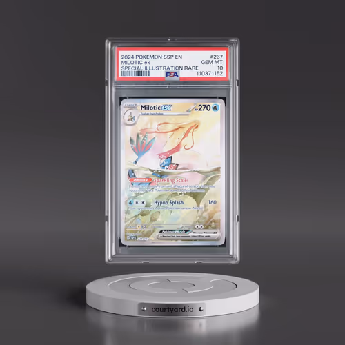 2024 Pokémon Ssp EN-Surging Sparks #237 Milotic EX - Holo Special Illustration Rare (PSA 10 GEM MINT