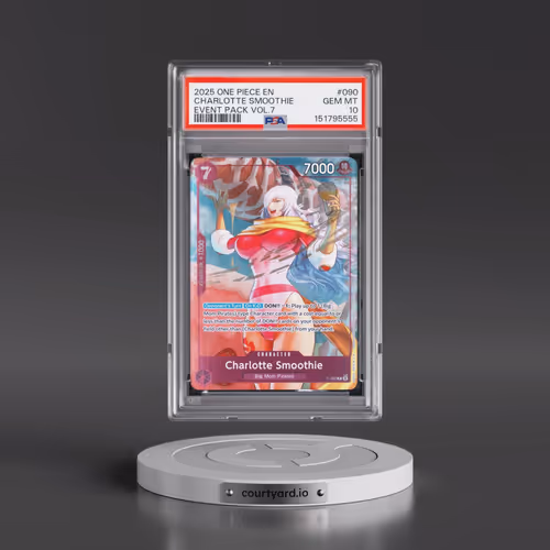 2025 One Piece Event Pack Vol.7 #090 Charlotte Smoothie (PSA 10 GEM MINT)