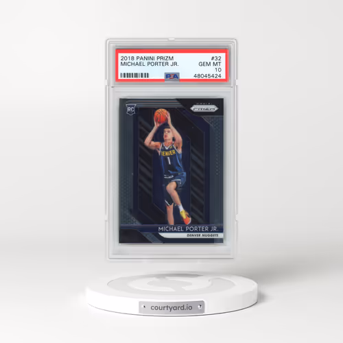 2018 Panini Prizm #32 Michael Porter Jr. (PSA 10 GEM MINT)