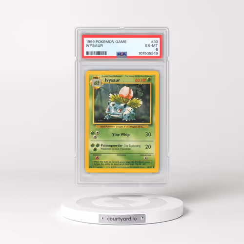 1999 Pokémon Game #30 Ivysaur (PSA 6 EX-MT)