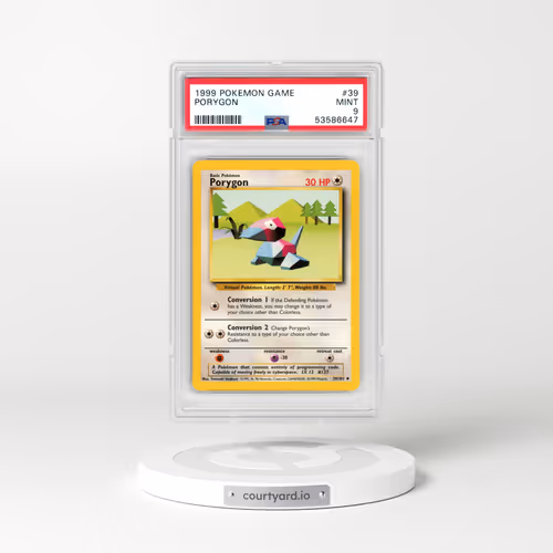 1999 Pokémon Game #39 Porygon (PSA 9 MINT)