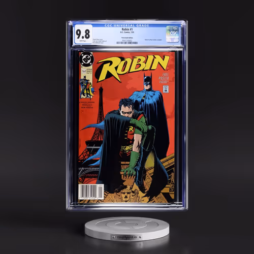 Robin #1 CGC 9.8 White Pages (DC Comics, 1/91) - Newsstand Edition Universal
