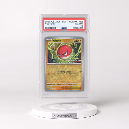 2024 Pokémon Professor Program Promos #100 Voltorb (PSA 10 GEM MINT)