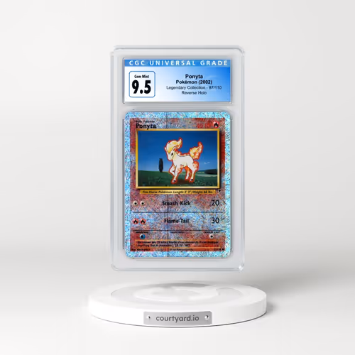 2002 Legendary Collection #87/110 Ponyta - Reverse Holo (CGC 10 GEM MINT)