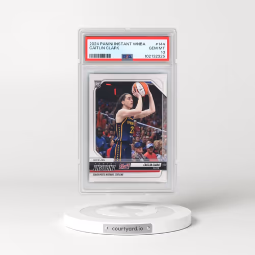 2024 Panini Instant WNBA #144 Caitlin Clark (PSA 10 GEM MINT)