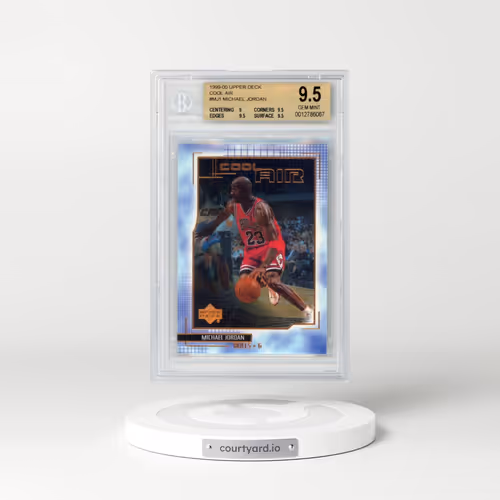 1999 Upper Deck Cool Air #MJ1 Michael Jordan (BGS 9.5 GEM MINT)