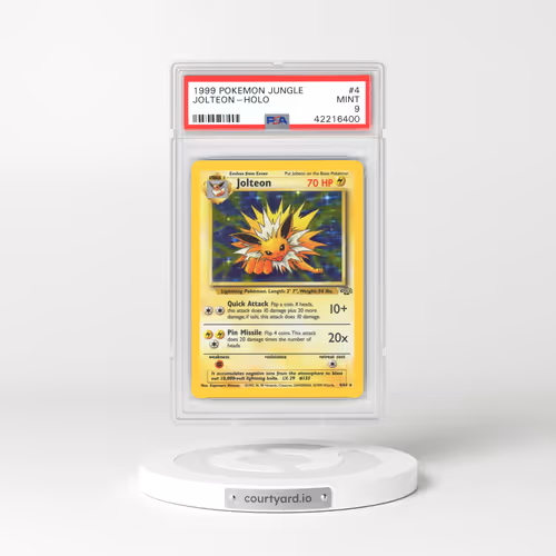 1999 Jungle #4 Jolteon - Holo (PSA 9 MINT)