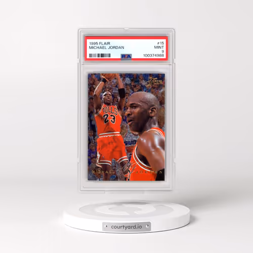 1995 Flair #15 Michael Jordan (PSA 9 MINT)