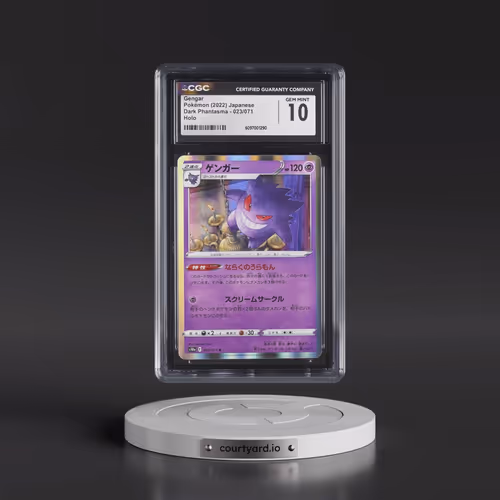 2021 Dark Phantasma #023/071 Gengar - Holo (CGC 10 GEM MINT)