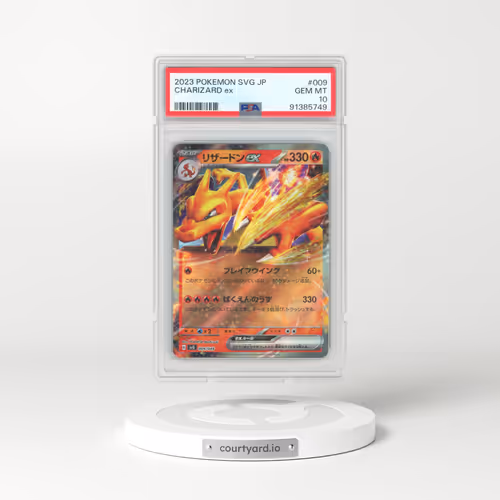 2023 Pokémon Svg-Venusaur & Charizard & Blastoise Special Deck Set EX #009 Charizard EX - Holo (PSA 10 GEM MINT)