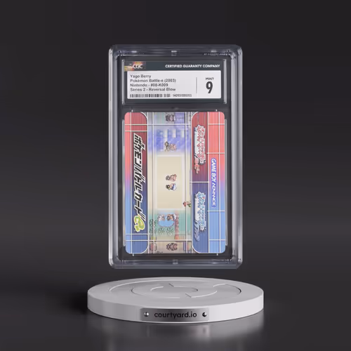 2003 Pokémon Battle-e - Japanese #08-K009 Yago Berry - Series 2 Reversal Blow (CGC 9 MINT)