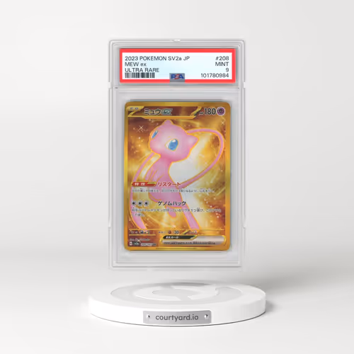 2023 Pokémon Sv2a-Pokemon 151 #208 Mew EX - Holo Ultra Rare (PSA 9 MINT)