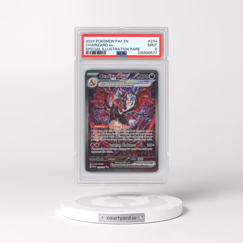 2024 Pokémon Paf EN-Paldean Fates #234 Charizard EX - Holo Special Illustration Rare (PSA 9 MINT)