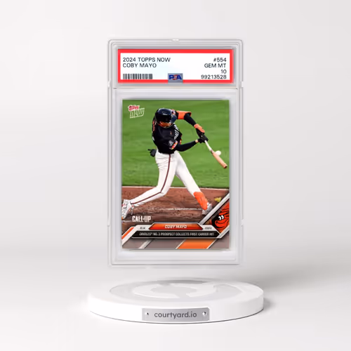 2024 Topps Now #554 Coby Mayo (PSA 10 GEM MINT)