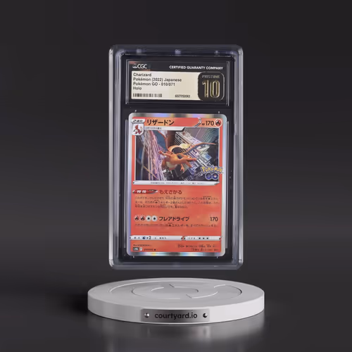 2022 Pokémon GO #010/071 Charizard - Holo (CGC 10 PRISTINE)