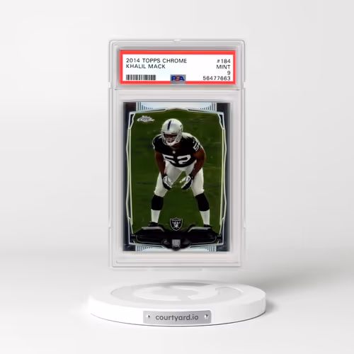 2014 Topps Chrome #184 Khalil Mack (PSA 9 MINT)