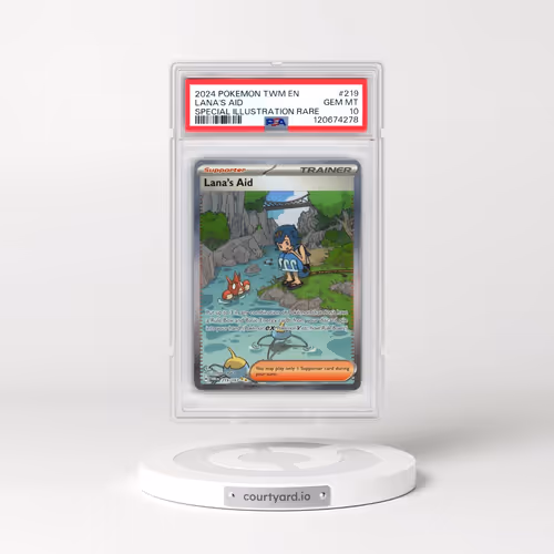 2024 Pokémon Twm EN-Twilight Masquerade #219 Lana's Aid - Special Illustration Rare (PSA 10 GEM MINT