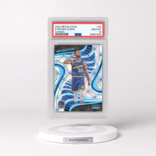 2022 Panini Revolution #32 Stephen Curry - Cosmic (PSA 10 GEM MINT)