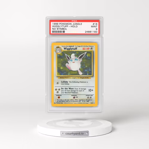 1999 Jungle #16 Wigglytuff - Holo No Symbol (PSA 9 MINT)