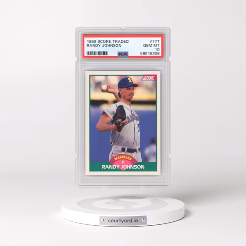 1989 Score Traded #77T Randy Johnson (PSA 10 GEM MINT)