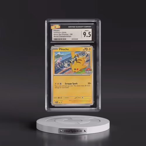 2023 Black Star Promos - Scarlet & Violet SVP EN #190 Pikachu - World Championships (CGC 9.5 MINT+)