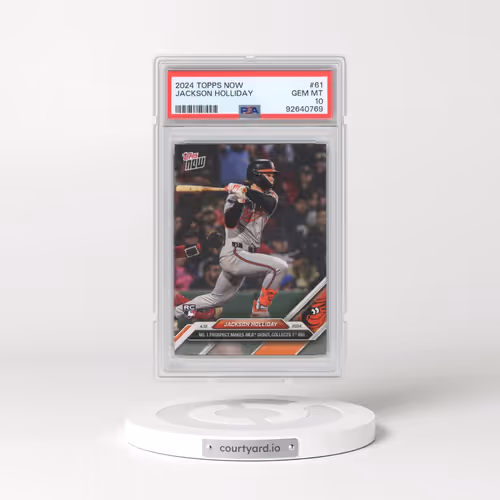 2024 Topps Now #61 Jackson Holliday (PSA 10 GEM MINT)