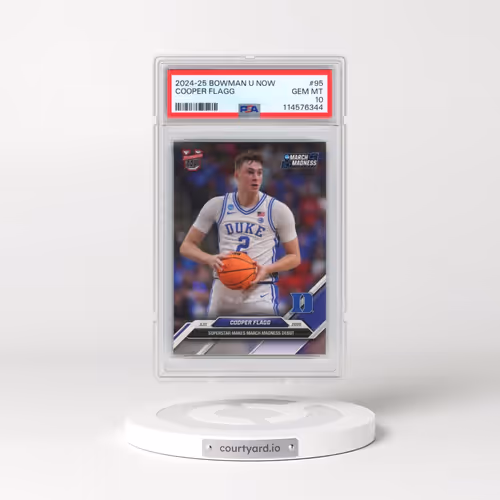 2024-25 Bowman U Now #95 Cooper Flagg (PSA 10 GEM MINT)