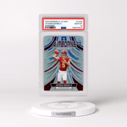 2024 Panini Rookies & Stars Airborne #AJDS Jayden Daniels (PSA 10 GEM MINT)