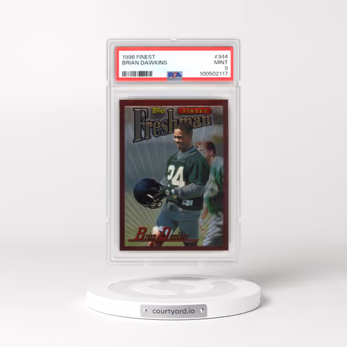 1996 Finest #344 Brian Dawkins (PSA 9 MINT)