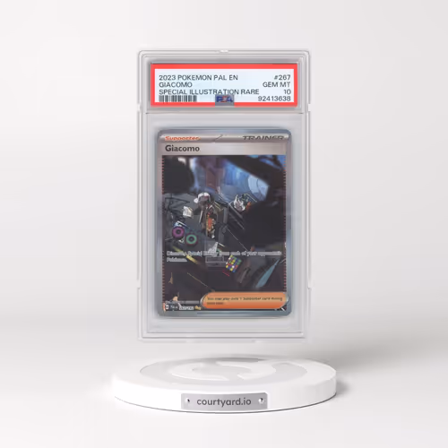 2023 Pokémon Pal EN-Paldea Evolved #267 Giacomo - Special Illustration Rare (PSA 10 GEM MINT)