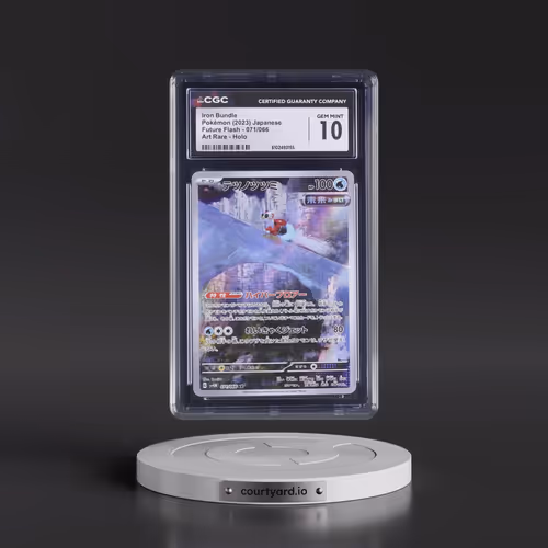 2023 Pokémon Sv4m-Future Flash #071 Iron Bundle - Art Rare (CGC 10 GEM MINT)