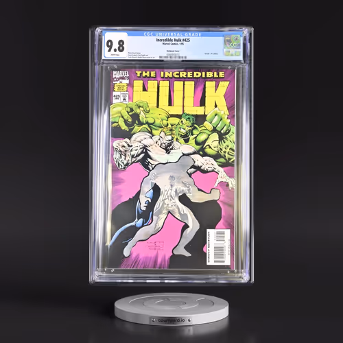 Incredible Hulk #425 CGC 9.8 White Pages (Marvel Comics, 1/95) - Universal Hologram Cover