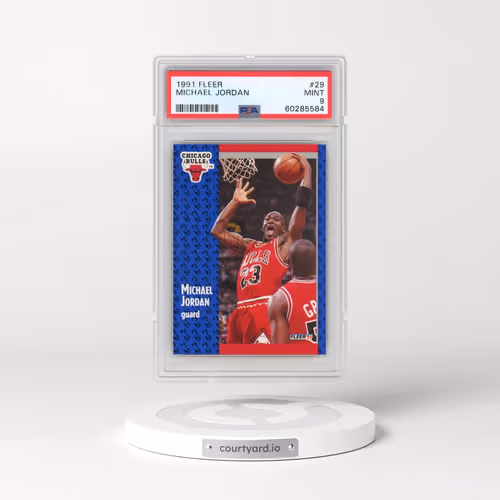 1991 Fleer #29 Michael Jordan (PSA 9 MINT)