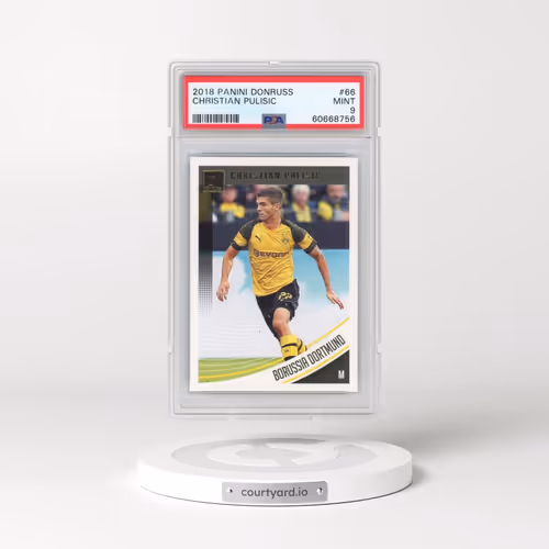 2018 Panini Donruss #66 Christian Pulisic (PSA 9 MINT)