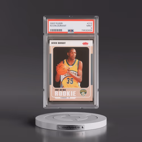 2007 Fleer #212 Kevin Durant (PSA 9 MINT)
