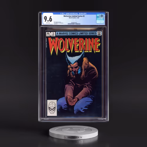 Wolverine Limited Series #3 CGC 9.6 White Pages (Marvel Comics, 11/82) - Universal