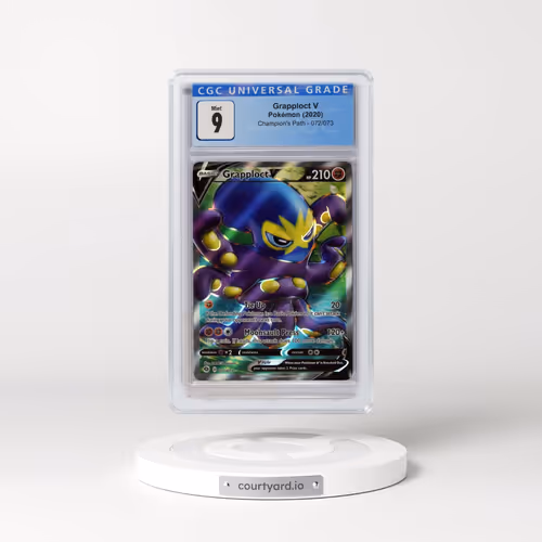 2020 Champion's Path #072/073 Grapploct V - Ultra Rare Holo (CGC 9 MINT)