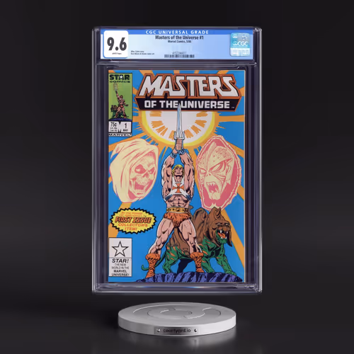 Masters of the Universe #1 CGC 9.6 White Pages (Marvel Comics, 5/86) - Universal