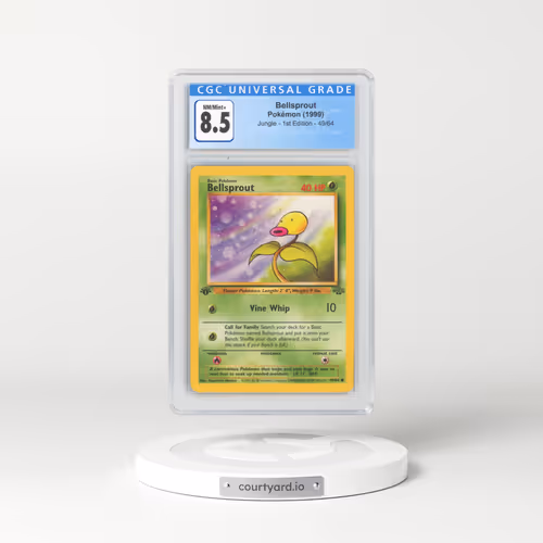 1999 Jungle #49 Bellsprout - 1st Edition (CGC 8.5 NM-MT+)