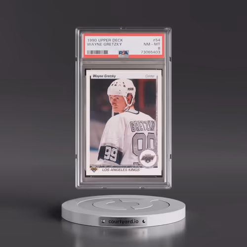1990 Upper Deck #54 Wayne Gretzky (PSA 8 NM-MT)